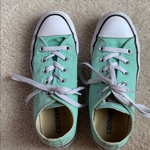 Teal Converse